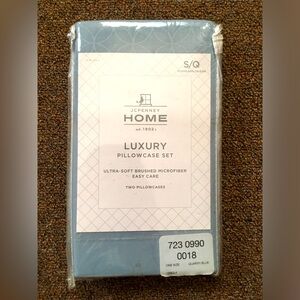 Pillowcase set standard Queen size HOME luxury ultra soft